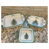 Spode Christmas Tree casserole dishes