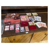Bridge, playing cards, dealers shoes ï¿½ all