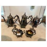 Mostly Oneida silver toned items