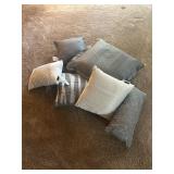 Gray decorator pillows ï¿½ all