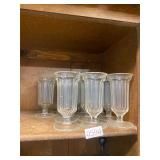 14 soda fountain glasses