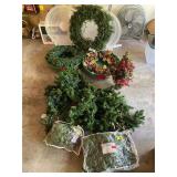 Wreaths, garland - all