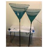 2 leaf rakes