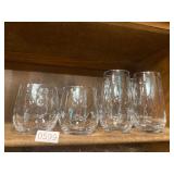 8 nice drinking glasses