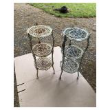 2 plant stands