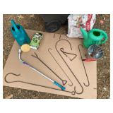 Garden cart & contents