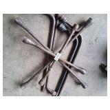 pile of tire irons