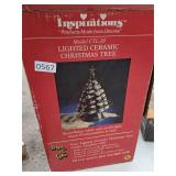 vintage ceramic christmas tree