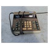 vintage corded calculator - made in japan