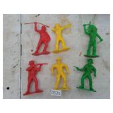 Vintage TIM-MEE Toys cowboy and indians