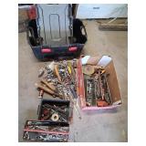husky tote loaded with tools