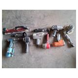 pile of pnumatic tools