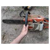 stihl gas chainsaw - good compression for parts