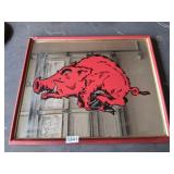 vintage Razor backs mirror