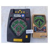 2 70's electronic baseball hand held games