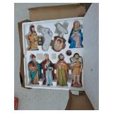 Vintage nativity set