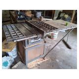 huge rockwell 10' contractor's saw