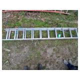 Werner aluminium 20' extendable ladder