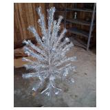 Vintage Aluminium PomPom Christmas tree