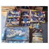 Vintage starwars and lego boxes