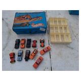 Hotwheels and Ertl cars, dukes of hazzard in box