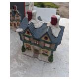 CR seasons ceramic christmas town decor