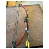 Kids compound bow and arrows