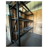 3 tier metal storage rack 2ï¿½ x 6ï¿½ x 77ï¿½ tall