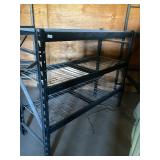 3 tier metal storage rack 2ï¿½ x 5ï¿½ x 54ï¿½ tall