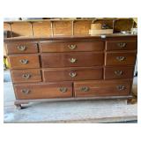 Wooden dresser overall heavy duty- see top