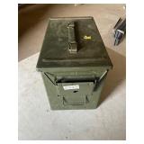 Metal ammo can 7.5 x 12 x 9