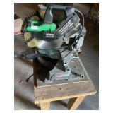 Hitachi C 12 FDH 12ï¿½ miter saw and table