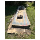 10 sheets tin- 32 x 13 mostly