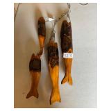 Wooden fish stringer