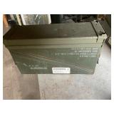 Large metal ammo can