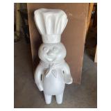 48ï¿½ Pillsbury Dough Boy- styrofoam