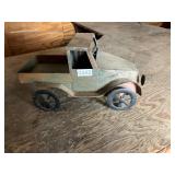 Metal truck decor