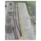25 ft chain with double hooks