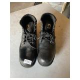 Black Brahma 14 wide steel toed boots