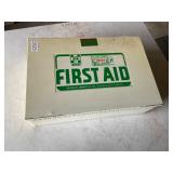 Vintage metal first aid box