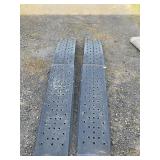 7 foot folding metal ramps