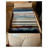Lot assorted 78s, records, vinyls, music