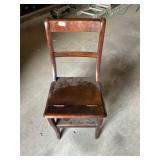 Wooden chair/stepstool
