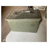 Metal ammo can 6 x 12 x 8