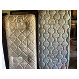 King box spring, 3 twin mattresses- all clean