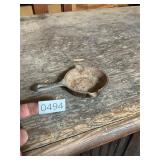 Lodge, cast-iron skillet ashtray