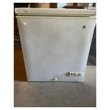 GE chest type deep freezer