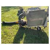 Cyclone 6.5 hp yard rake- runs