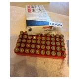 50- Federal Match .45 FMJ 185 gr