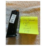 Sig Sauer P227 .45 clip 10 rd FULL